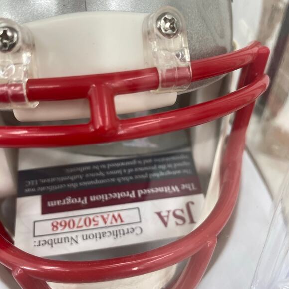 Michael Vick Autographed Atlanta Falcons Mini Helmet Flash Alternate Beckett - Picture 6 of 12